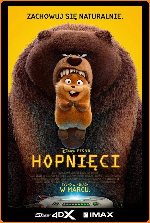 Hopnięci – Pixar wraca do kina przygody z ekologicznym przesłaniem